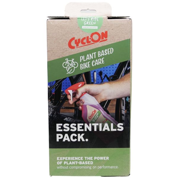 Essentialspaket auf zyklon pflanzlicher Basis