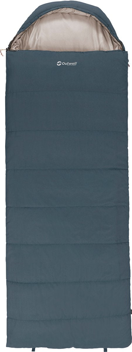 Outwell Campion Lux XL blaue Schlafsackdecke Modell +5c 225 x 85 cm