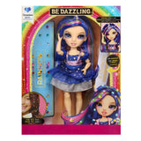 Rainbow High Be Dazzling Modepuppen – Genevieve Bleue (blau) mit Blendwerkzeug und glitzernden Strasssteinen