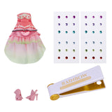 Rainbow High Be Dazzling Fashion Dolls – Adeline Rose (Rosa) mit Blendwerkzeug und glitzernden Strasssteinen