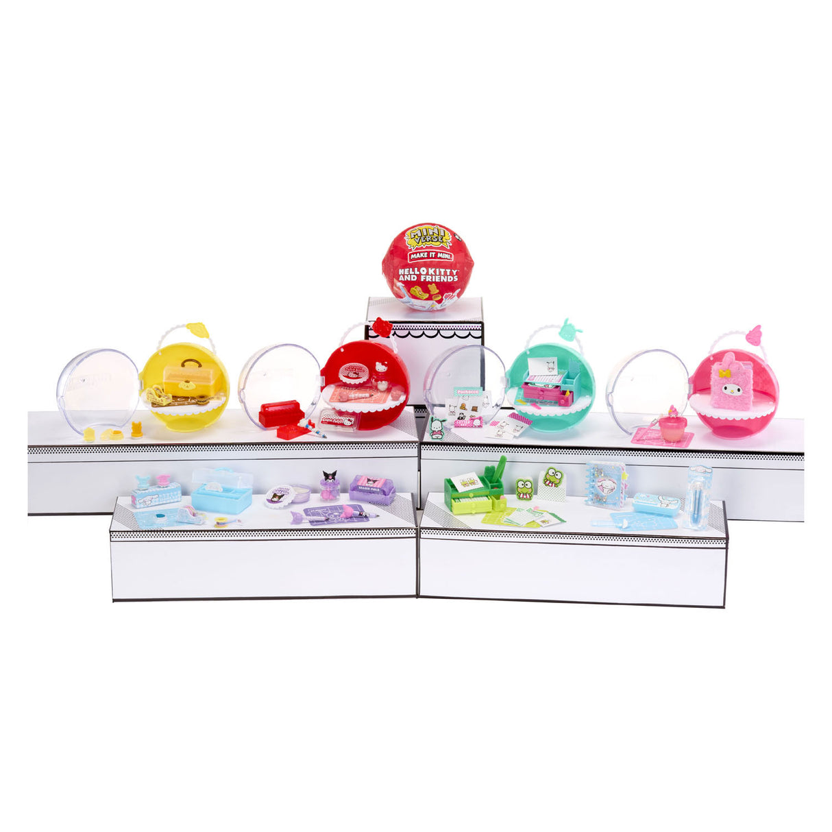 Miniverse Make It Make It Mini Hello Kitty und Freunde Serie 3 – Bastelset – Sanrio-Miniaturen herstellen