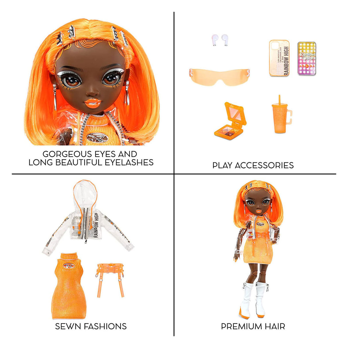 MGA Entertainment Rainbow High Fashion Pop - Michelle St Charles
