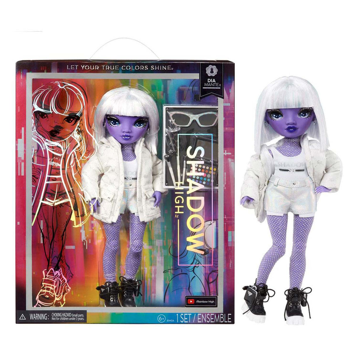 MGA Entertainment Shadow High Fashion pop dia mante