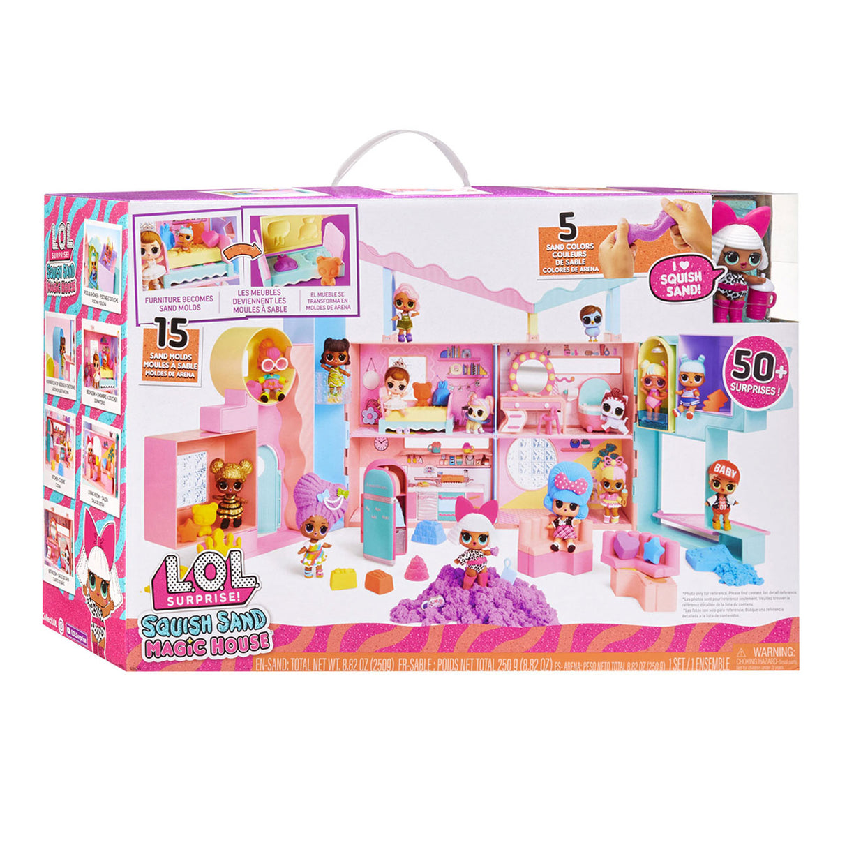 L.O.L. Overraskelse Squish Sand Magic House Speelsett