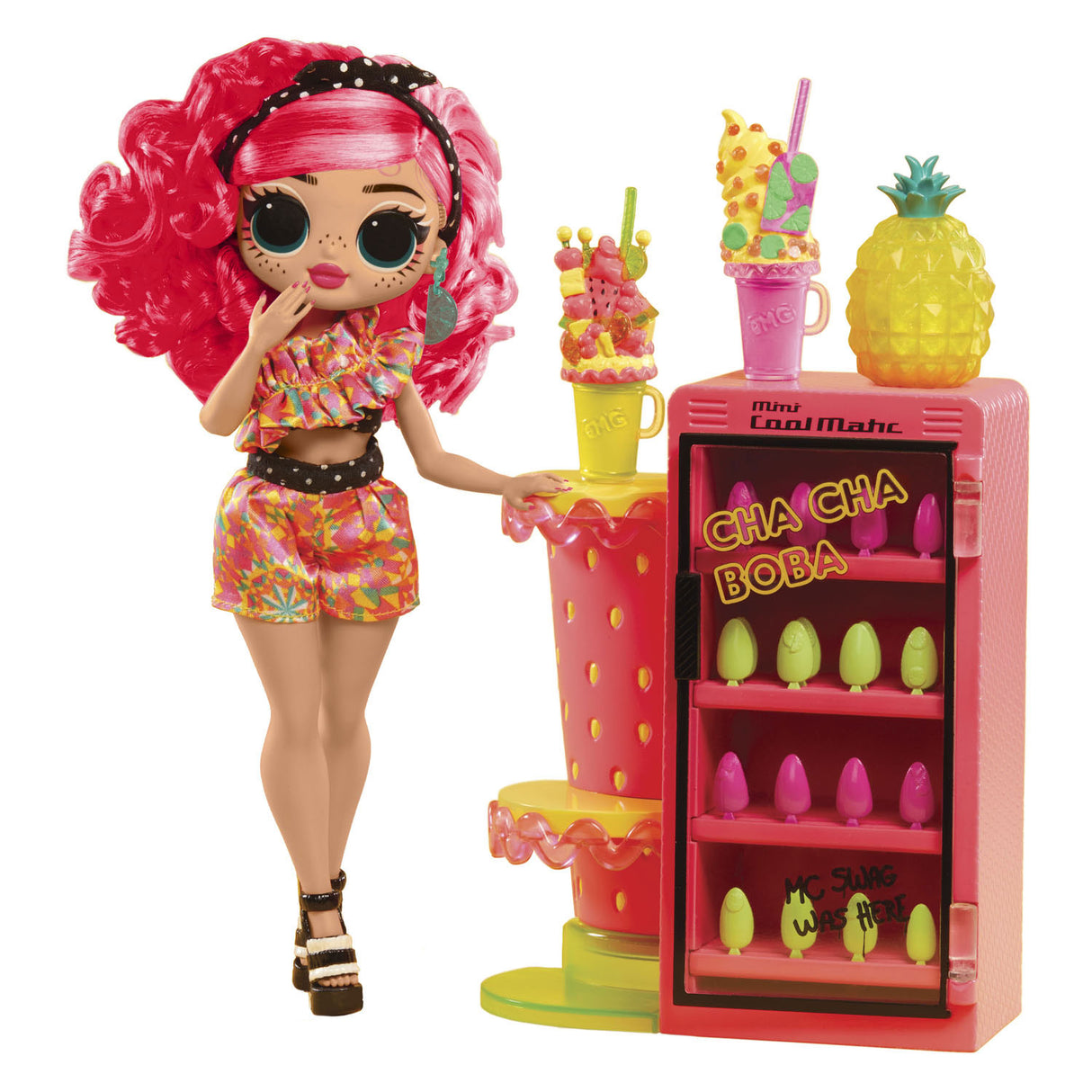 Niespodzianka MGA Entertainment! O.M.G. Słodkie paznokcie pinky pops f