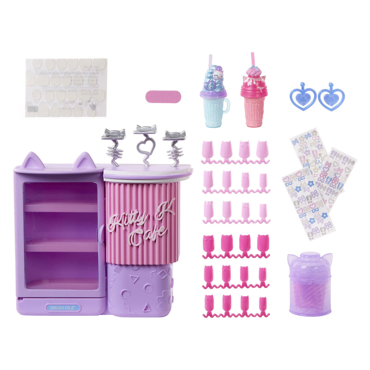 MGA Entertainment Überraschung! OMG. Süße Nägel - Kitty K Café