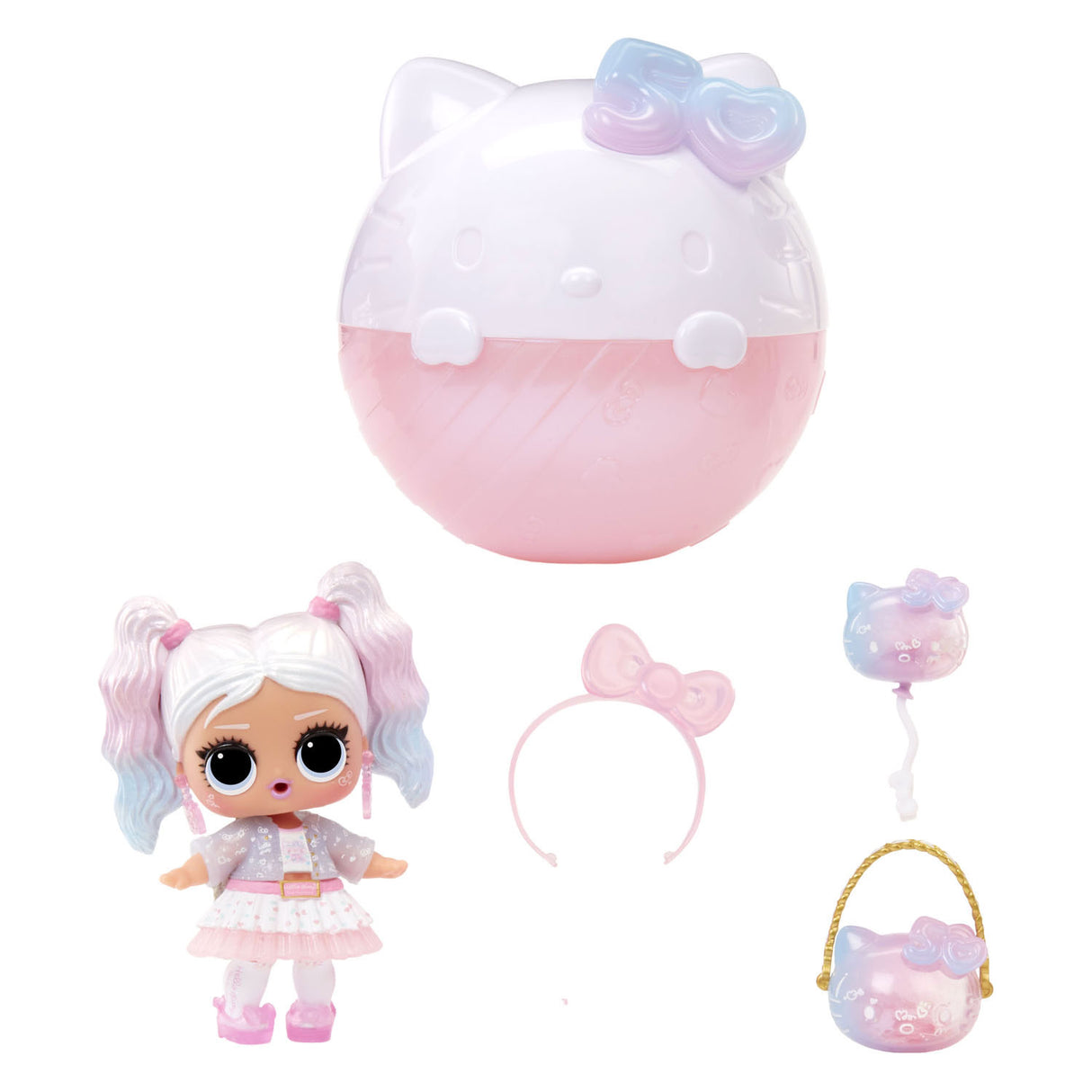 L.O.L. Presenečenje ljubi hello kitty mini pop žogo