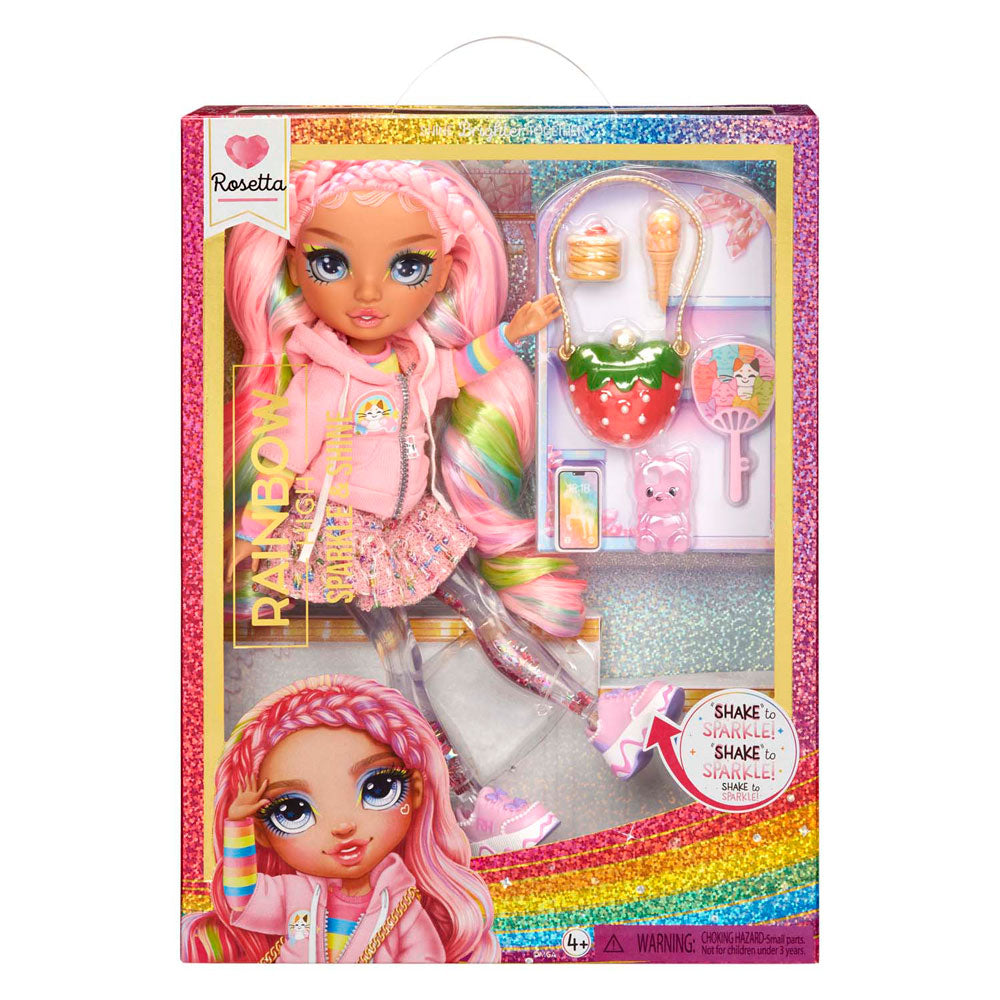 Mga entertainment rainbow high sparkle shine modepop rosetta