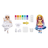 MGA Entertainment Rainbow High Watercolor Opret -modepop - Brune øjne