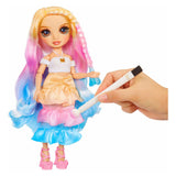 MGA Entertainment Rainbow High WaterColer Create -Modepop - rjave oči