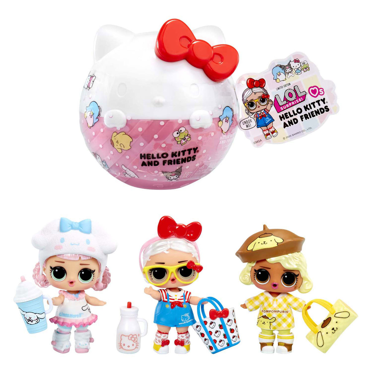 Lol. Überraschung! liebt Hello Kitty Friends – Minipuppe
