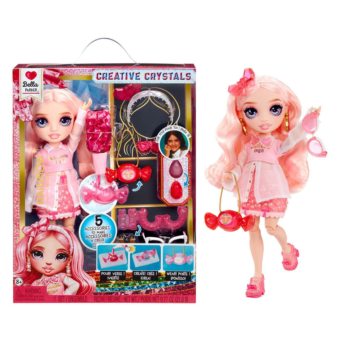 Mga Entertainment Rainbow High Crystal Fashion Modepuppe – Bella