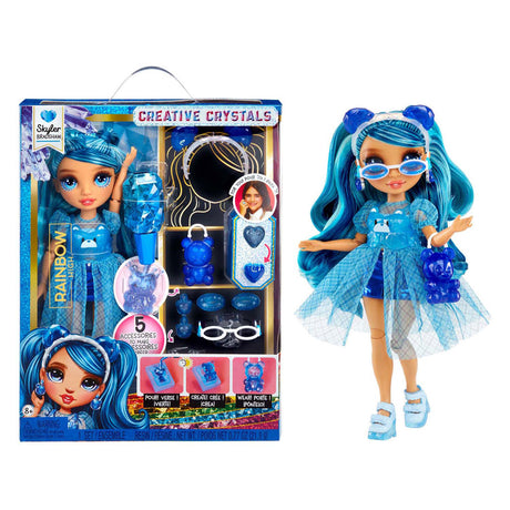 Mga Entertainment Rainbow High Crystal Fashion Modepuppe – Skyler