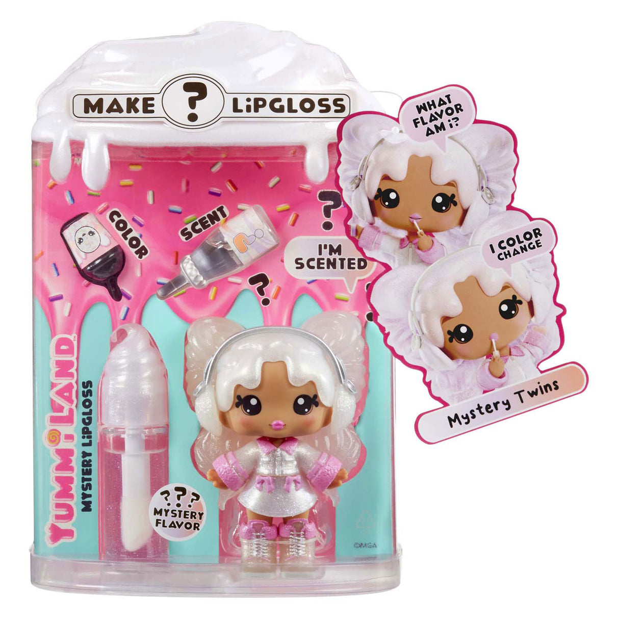 MGA Entertainment Yummiland Doll – Mystery Playing Figure Series 2 mit Lipgloss-Set