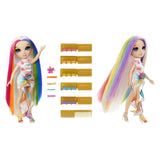 Mga Entertainment Rainbow High-Fashion-Puppe mit Haarkreide – Amaya Rainbow
