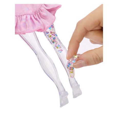 Mga Entertainment Rainbow High Glitzer mit Schleim-Modepuppe – Bella
