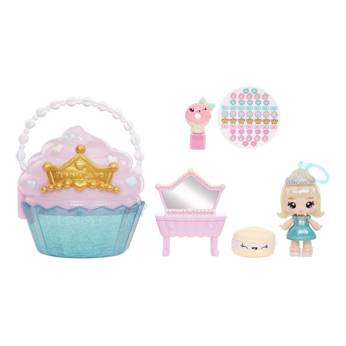 Mga Entertainment Beauty Bag Spielset und Lipgloss-Puppe – Cupcake