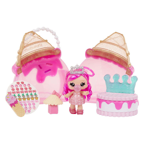 Yummiland Kosmetiktaschen-Spielset – Lipgloss-Pop-Eistüte