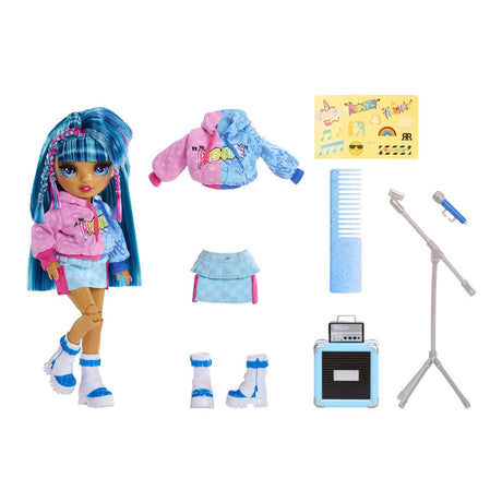 Regenbogen-High-Fashion-Puppe – Skyler
