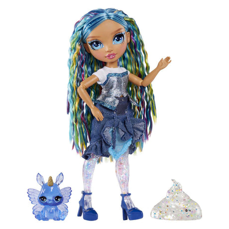Mga Entertainment Rainbow High-Fashion-Puppe mit Schleim – Skyler