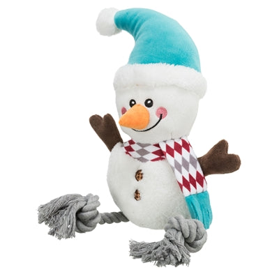 Trixie Xmas Snowman Plush Cotton