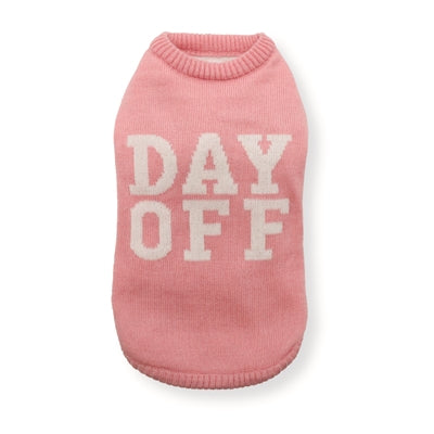 Croci Dog Sweater Hominy Day Off Pink