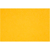 Creativ Company Hobbyfilz, Blatt 42x60 cm, Stärke 3 mm, gelb, 1 Blatt
