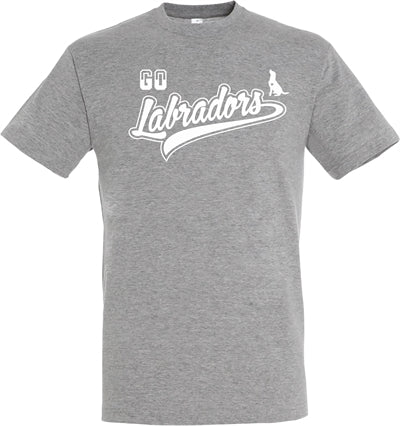 T-Shirt Go Labradors Grey