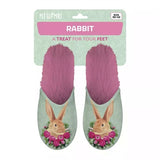 Hausschuhe Hase grün rosa