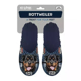 Rottweiler-Hausschuh dunkelblau