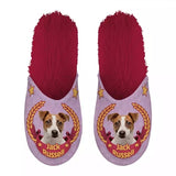 Slipper Jack Russel Pink Fuchsia