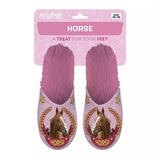 Pantoffel Pferd rosa