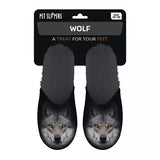 Slipper Wolf schwarz