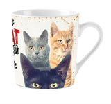 Tasse mit vielen Geschenken für Katzenliebhaber