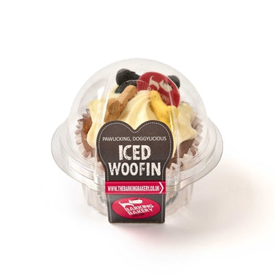 Der Barking Bakery Vanille Woofin mit Vanilleglasur