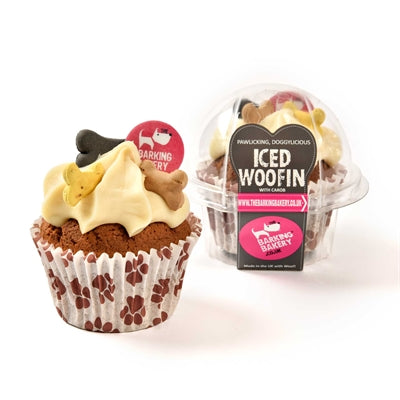 Der Barking Bakery Vanille Woofin mit Vanilleglasur