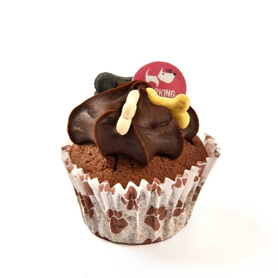 The Barking Bakery Vanille Woofin mit Johannisbrotglasur