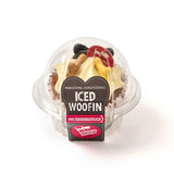 The barking bakery carob woofin met geel glazuur