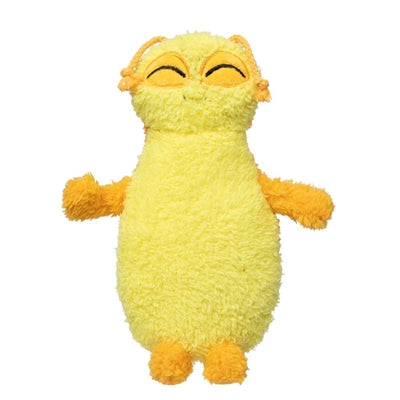 Belly fuzzyard fuzzyard la punie de lit en peluche jaune