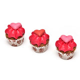 The Barking Bakery I Woof You Valentine Mini Iced Woofins Trio sortiert