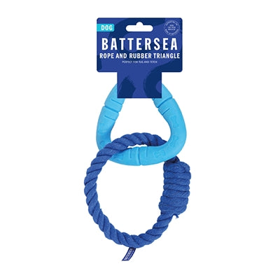 Corde en caoutchouc Battersea triangel bleu