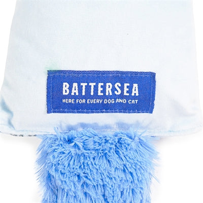 Battersea-Katze-Kicker-Druck, blau, sortiert