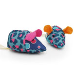 Rosewood fröhliches Moggy-Patchwork-Mäuse-Duo