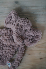 Mein Hund Elefant Plüsch rosa