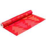 Creativ Company Filz mit Motiven, B: 45 cm, Stärke 1,5 mm, 180-200 g, orange, rot, 1 m 1 Rolle
