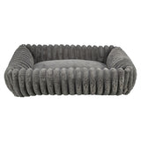 Trixie Hundebett Lonni Cord eckig grau