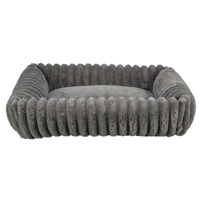 Trixie Hundebett Lonni Cord eckig grau