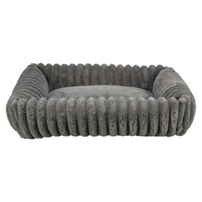 Trixie Hundebett Lonni Cord eckig grau