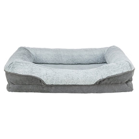 Trixie Vital Hundebett Linoleum eckig grau hellgrau