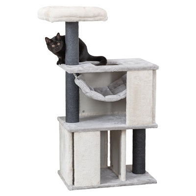 Trixie Junior Scratching Post Harvey con cepillo blanco blanco